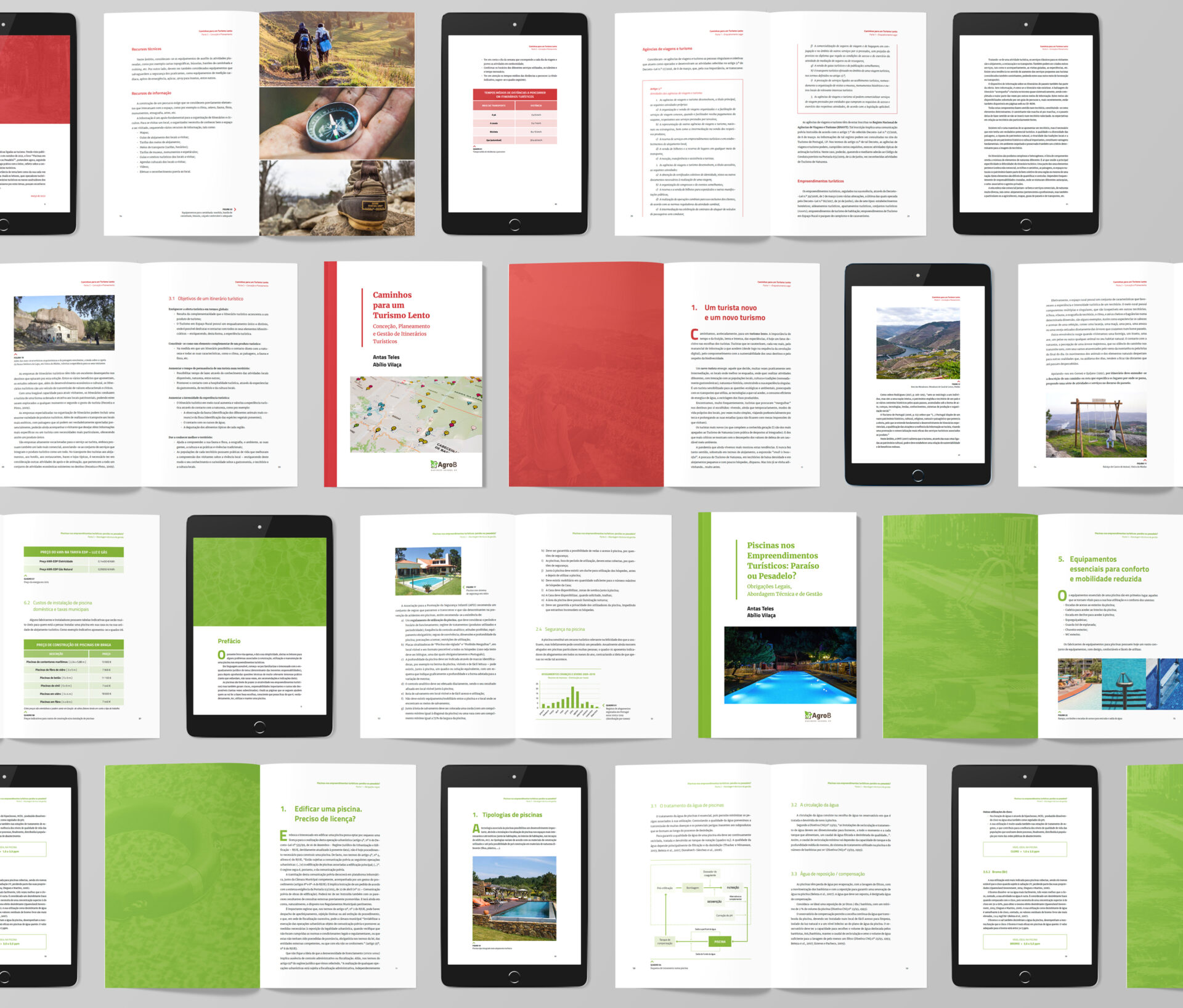 Coleção de Livros Turismo em Espaço Rural | Editorial | Portfolio Espaço Visual