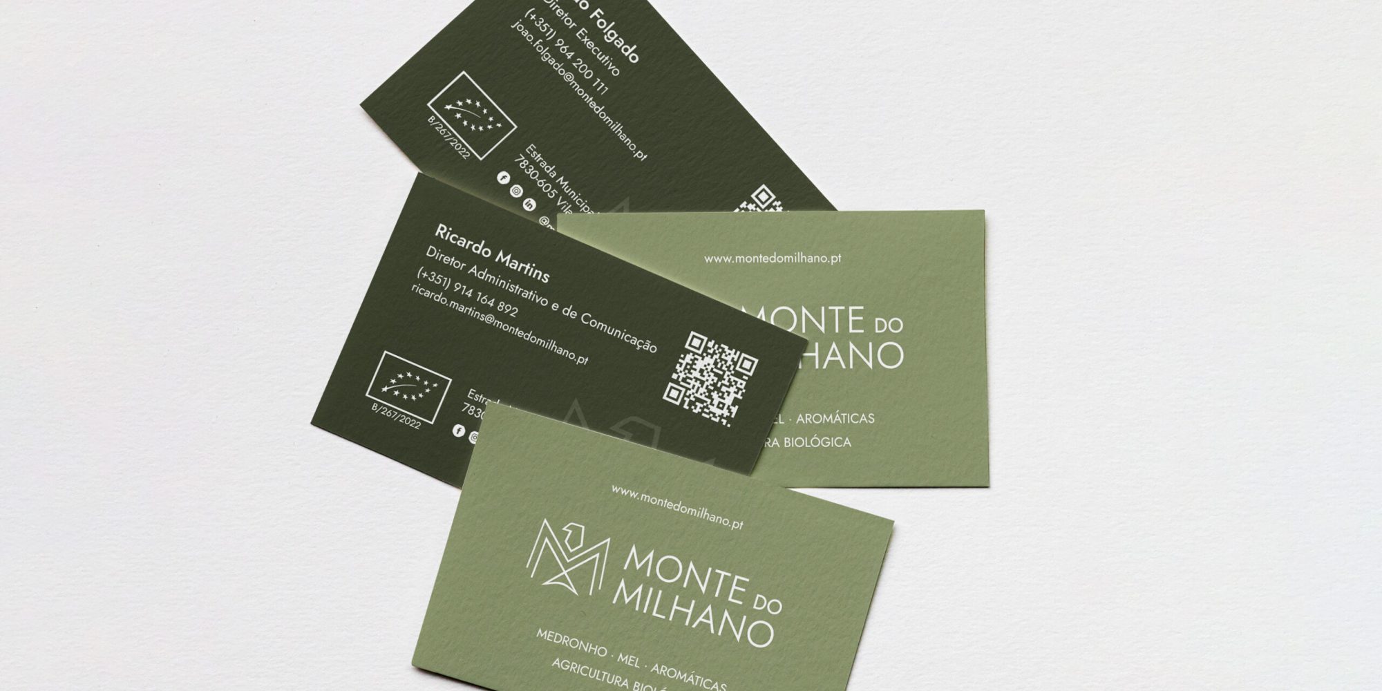 Monte do Milhano | Identidade visual | Portfólio Espaço Visual